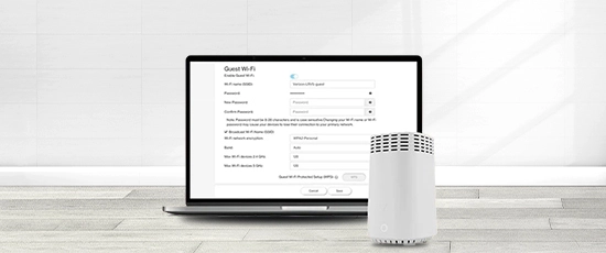 Guest network settings